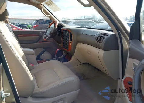 2000 Lexus Lx 470 from USA, damaged, VIN JT6HT00W0Y0091143